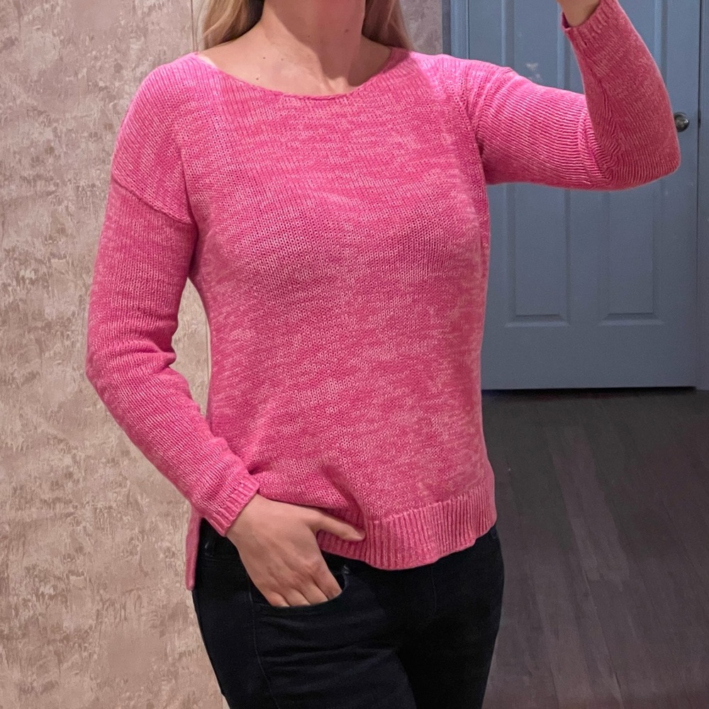 GAP Happy Pink Sweater